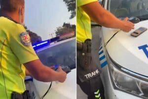 MUĞLA'nın Bodrum il&ccedil;esinde motosikletiyle karıştığı kaza sonrası alkolmetreye &uuml;flemeyi reddeden,