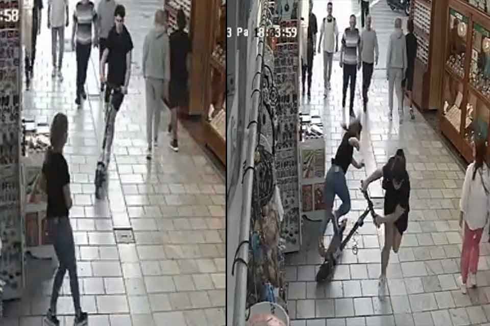 Olay, ge&ccedil;en hafta &Ccedil;arşı Mahallesi Cumhuriyet Caddesi'nde meydana geldi. Caddede