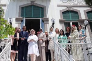Cumhurbaşkanı Recep Tayyip Erdoğan'ın eşi Emine Erdoğan, Milli Eğitim Bakanı