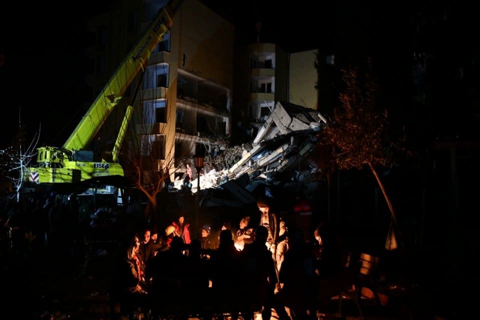 Kahramanmaraş merkezli depremlerin etkilediği Gaziantep'te yıkılan Emre Apartmanı'nın şantiye şefi