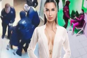 Eski futbolcu&nbsp;Emre Aşık'ın boşandığı eşi&nbsp;Yağmur Sarnı&ccedil;, noterde işlem yaptırdığı sırada