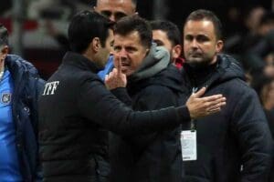 Başakşehir Teknik Direkt&ouml;r&uuml; Emre Bel&ouml;zoğlu, Galatasaray ile oynadıkları T&uuml;rkiye Kupası