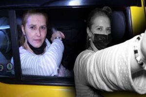 Bursa'da sokağa &ccedil;ıkma yasağına rağmen taksi ile gezintiye &ccedil;ıkan m&uuml;şteri,