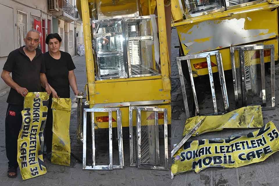 İZMİR'in Bornova il&ccedil;esinde, konuşma ve bedensel engelli Mustafa &Ccedil;alış'ın (44)