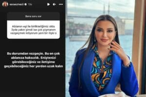 36 yaşında Fenomen Esra Ezmeci, sosyal medya hesabından kendisine gelen