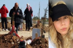 Kahramanmaraş 'ta depremde yıkılan binanın enkazında kalan Canan G&uuml;neş&nbsp; ile