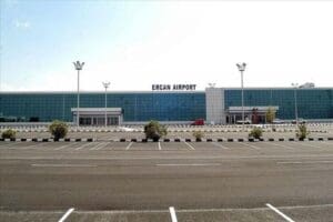 Kuzey Kıbrıs T&uuml;rk Cumhuriyeti (KKTC) Cumhurbaşkanı Ersin Tatar, Ercan Havalimanı'nın
