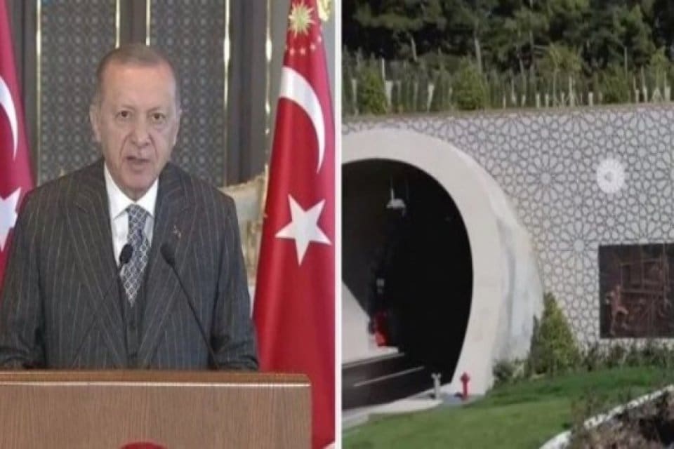 &Ccedil;anakkale'de&nbsp;Assos ve Troya t&uuml;nellerinin a&ccedil;ılışına Beştepe'den canlı bağlantıyla katılan Cumhurbaşkanı