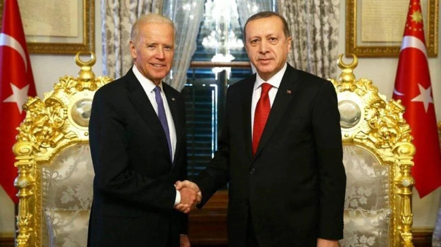 Cumhurbaşkanı Recep Tayyip Erdoğan, ABD Başkanı Joe Biden ile telefon