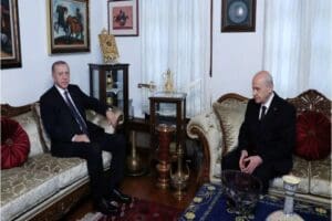 Cumhurbaşkanı Recep Tayyip Erdoğan, Milliyet&ccedil;i Hareket Partisi (MHP) Genel Başkanı