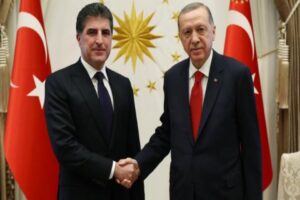 Cumhurbaşkanı Recep Tayyip Erdoğan, Irak Kürt Bölgesel Yönetimi (IKBY) Başkanı