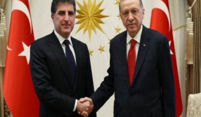 Erdoğan Barzani’yi kabul etti!