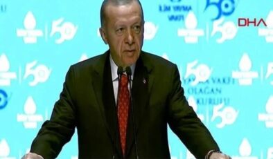 Erdoğan: Bizi yolumuzdan alıkoyabileceklerini düşünenlere asla boyun eğmeyiz