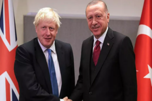 Cumhurbaşkanı Erdoğan&rsquo;ın İngiltere Başbakanı Johnson&rsquo;la yaptığı telefon g&ouml;r&uuml;şmesinde Rusya&rsquo;nın Ukrayna&rsquo;ya