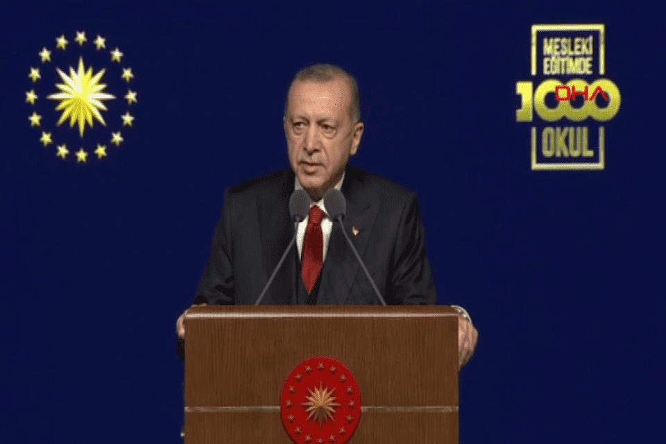 Cumhurbaşkanı Recep Tayyip Erdoğan, Beştepe Millet Kongre ve K&uuml;lt&uuml;r Merkezi'nde