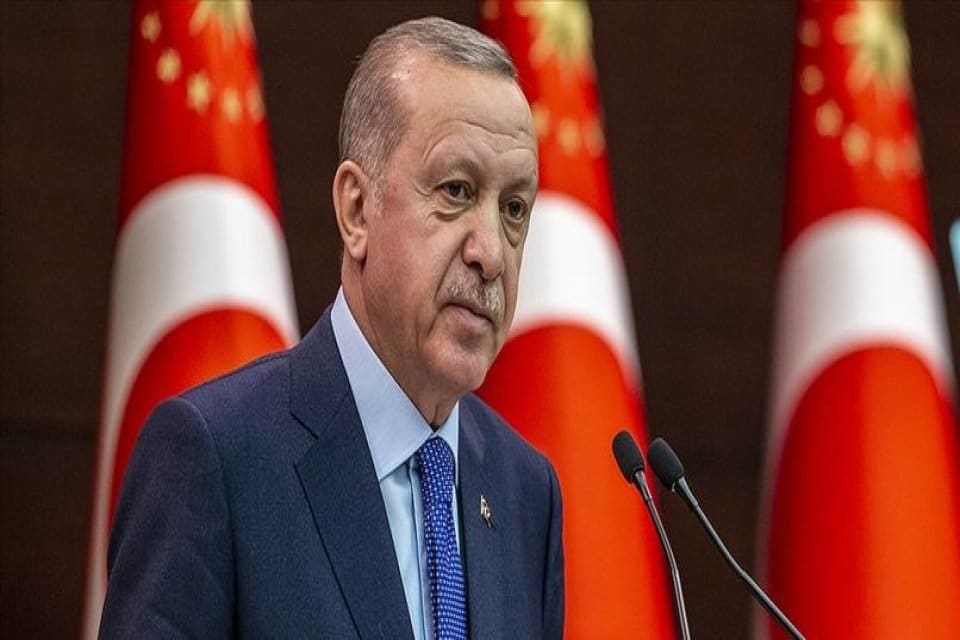 Cumhubaşkanı Recep Tayyip Erdoğan, İzmir'in d&uuml;şman işgalinden kurtuluşunun yıl d&ouml;n&uuml;m&uuml;