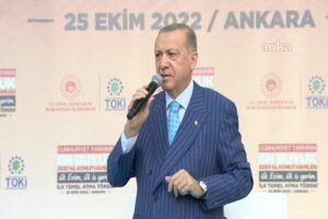 Cumhurbaşkanı Erdoğan, "İlk Evim, İlk İşyerim Projesi İlk Temel Atma