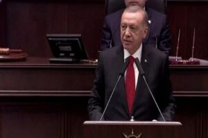 Cumhurbaşkanı ve AK Parti Genel Başkanı Recep Tayyip Erdoğan, partisinin