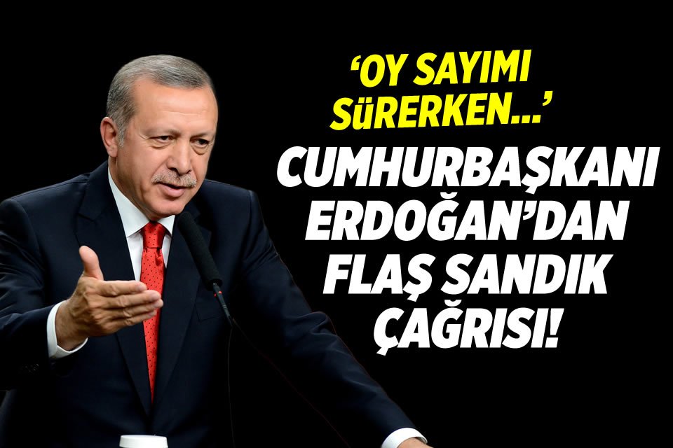 Cumhur İttifakı'nın adayı ve AK Parti Genel Başkanı Tayyip Erdoğan,