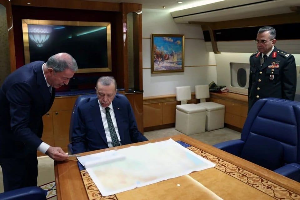 Cumhurbaşkanı Recep Tayyip Erdoğan, Irak'ın ve Suriye'nin kuzeyinde bulunan ve