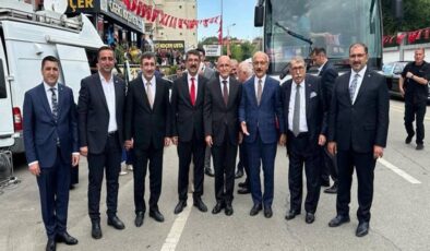 Erdoğan’ın Batman gezisine eski Ekonomi Bakanı Mehmet Şimşek de katıldı