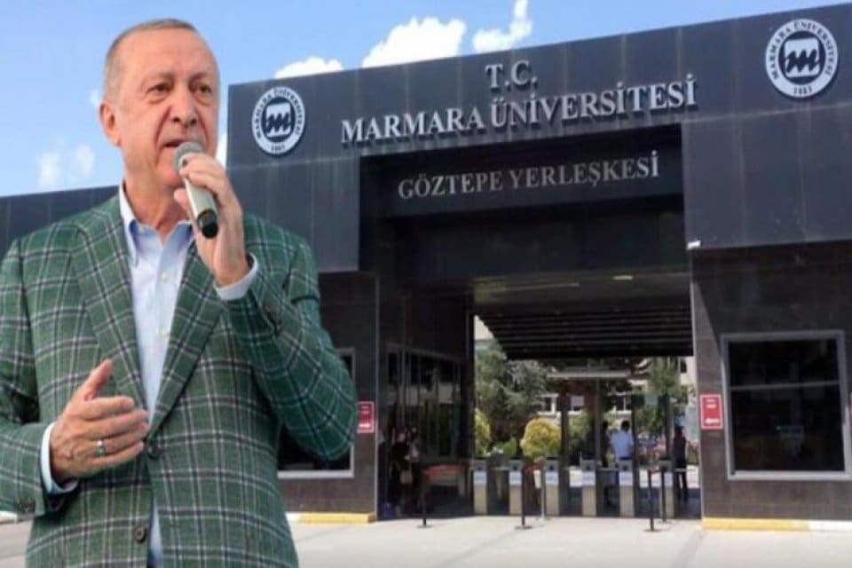 Marmara &Uuml;niversitesi, Cumhurbaşkanı Recep Tayyip Erdoğan'ın mezuniyeti ve &uuml;niversite diploması