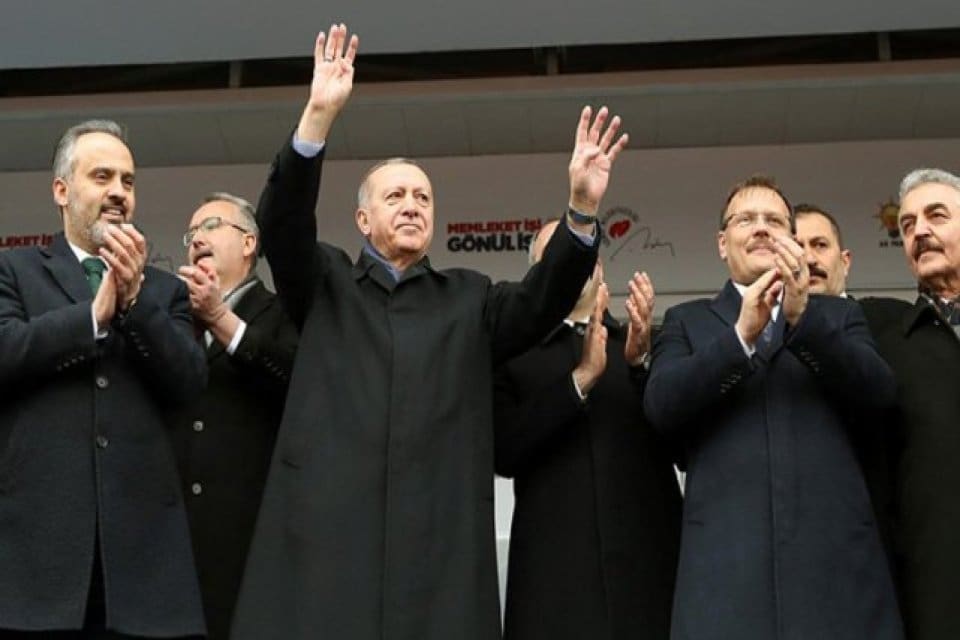 Cumhurbaşkanı Erdoğan, kuraklık yaşandığını belirterek ''&Ccedil;are bizim de yaptığımız gibi