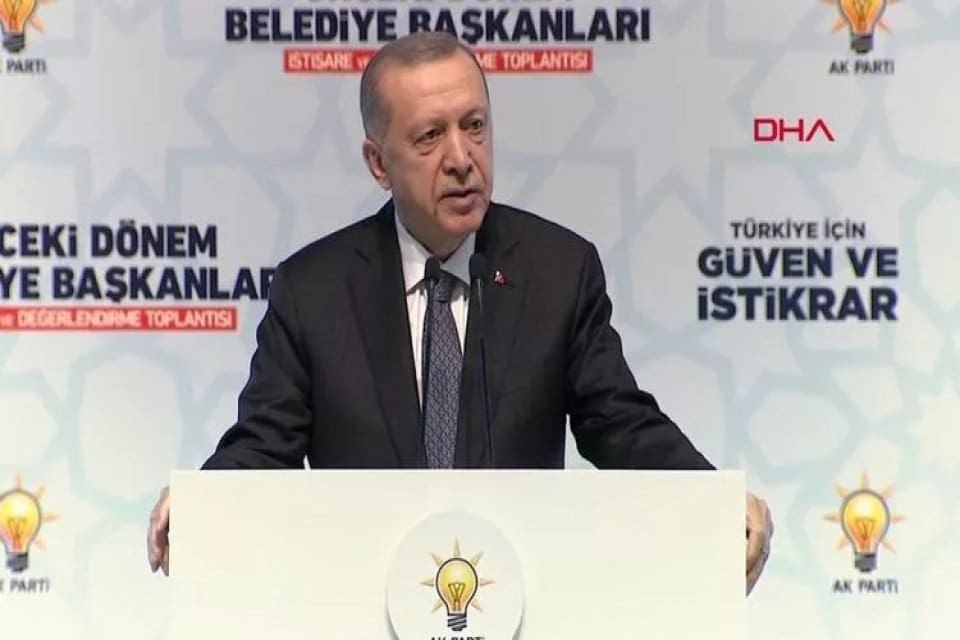 Cumhurbaşkanı Recep Tayyip Erdoğan, ATO Congresium'da d&uuml;zenlenen Ge&ccedil;miş D&ouml;nem Belediye