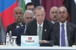 Asya'da G&uuml;ven Artırıcı &Ouml;nlemler Konferansı'nda a&ccedil;ıklamalarda&nbsp;bulunan Cumhurbaşkanı Erdoğan'ın, Rusya-Ukrayna savaşına