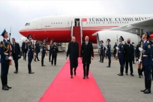 Cumhurbaşkanı Recep Tayyip Erdoğan ve Azerbaycan Cumhurbaşkanı İlham Aliyev, Zengilan