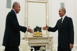 Cumhurbaşkanı Recep Tayyip Erdoğan, Rusya Devlet Başkanı Putin ile telefonda