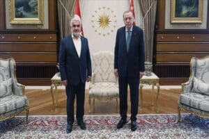 H&Uuml;DAPAR Genel Başkanı Zekeriya Yapıcıoğlu, AKP'li Cumhurbaşkanı Tayyip Erdoğan'la g&ouml;r&uuml;şmelerinde