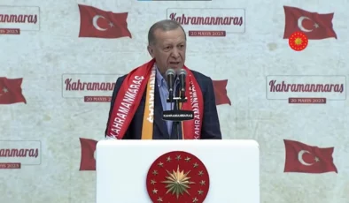 Erdoğan Kahramanmaraş’ta: ‘CHP Genel Başkanı 28 Mayıs için kendilerine yeni maskeler hazırlamış’