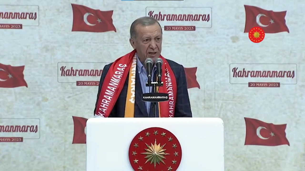 AK Parti Genel Başkanı ve Cumhurbaşkanı Recep Tayyip Erdoğan, Kahramanmaraş’ta açıklamalarda