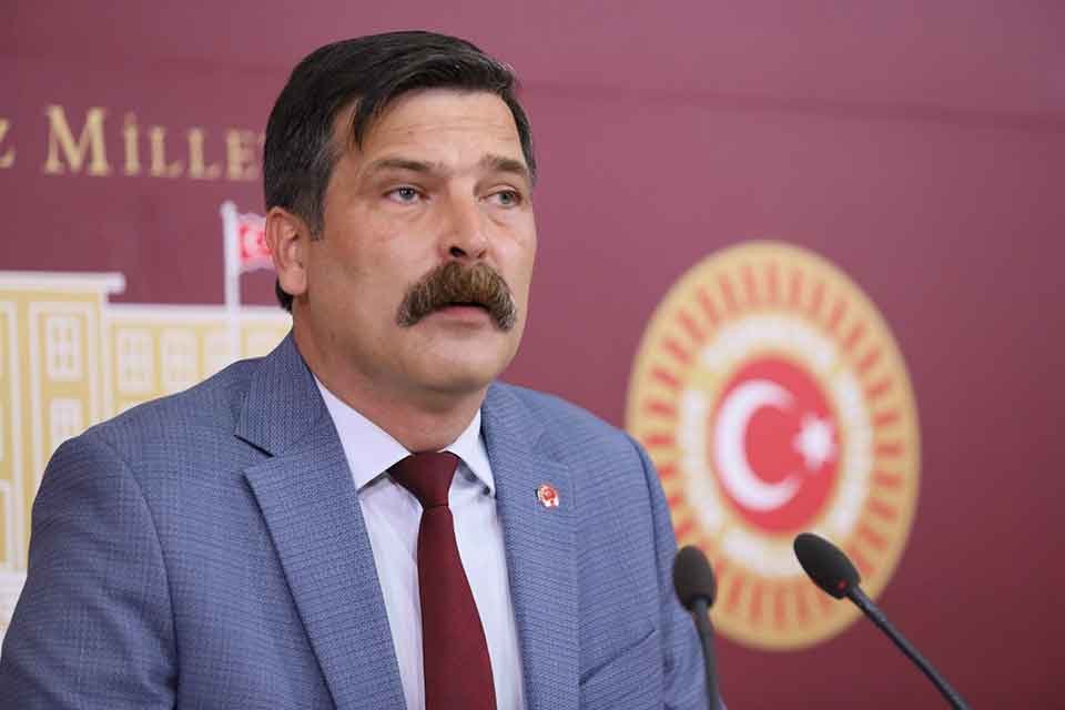 Erkan Baş: Tüm yurttaşlara söz veriyorum, verdiğiniz her oy en iyi şekilde değerlendirilecek Türkiye İşçi Partisi Genel Başkanı Erkan Baş, "Tüm yurttaşlara söz veriyorum;