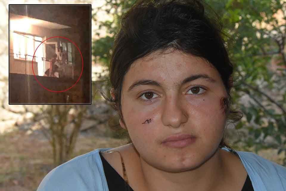 İzmir'in Aliağa il&ccedil;esinde, İran uyruklu eşi Khadijeh Khodajou'yu (25) 2
