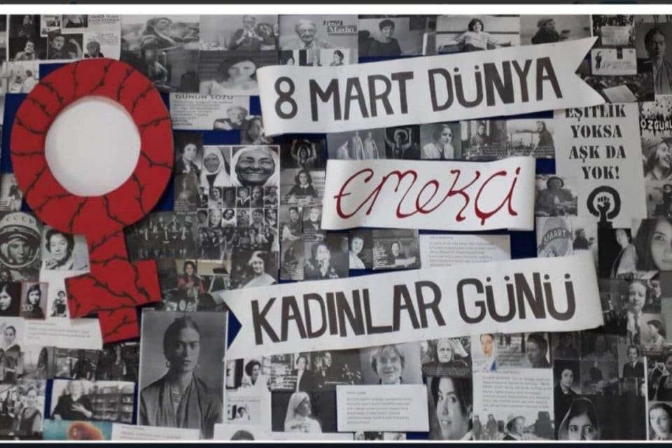 Eşit Yaşam Derneği 8 Mart D&uuml;nya Kadınlar G&uuml;n&uuml;&rsquo;ne ilişki basın