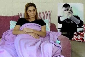 Eskişehir'de, kızının g&ouml;z&uuml; &ouml;n&uuml;nde eski eşi Duygu Şeker'i (34) 5