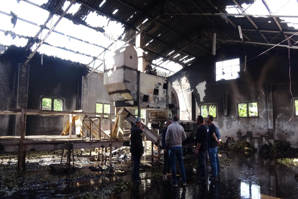 Aydın'ın Ko&ccedil;arlı il&ccedil;esinde, Aziz Başak (35), işten &ccedil;ıkarılmasını istediği eski