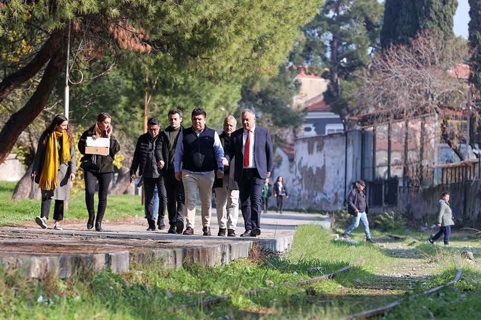 Buca&rsquo;nın nostaljik değerlerinden biri olan eski tren yolu hattı turizme
