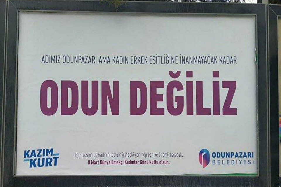 Odunpazarı Belediyesi tarafından 8 Mart D&uuml;nya Kadınlar G&uuml;n&uuml; nedeniyle hazırladığı