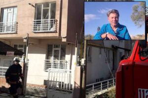 KÜTAHYA’nın Tavşanlı ilçesinde yalnız yaşayan Hüseyin Baki'nin (46) evinde yangın