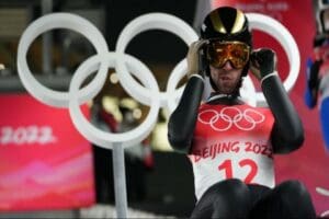 T&uuml;rkiye Kayak Federasyonu Kayakla Atlama Milli sporcusu&nbsp;Fatih Arda İpcioğlu, Pekin