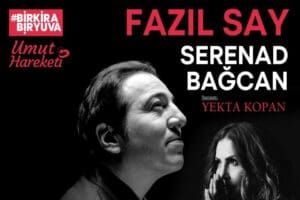 D&uuml;nyaca &uuml;nl&uuml; piyanist ve besteci Fazıl Say ve solist Serenad