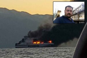 İTALYA'ya giderken 18 Şubat'ta yangın &ccedil;ıkan feribotta kaybolan TIR şof&ouml;r&uuml;