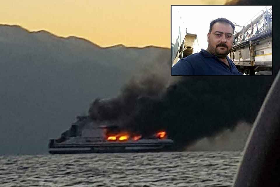İTALYA'ya giderken 18 Şubat'ta yangın &ccedil;ıkan feribotta kaybolan TIR şof&ouml;r&uuml;