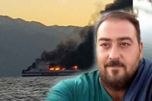İTALYA'ya giderken, yangın &ccedil;ıkan feribotta kaybolan TIR şof&ouml;r&uuml; Mehmet &Ccedil;akır'ın
