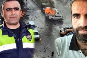 İzmir'de, polis memuru Fethi Sekin ve m&uuml;başir Musa Can'ın şehit