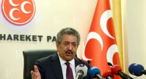 Milliyetçi Hareket Partisi (MHP) Genel Başkan Yardımcısı Feti Yıldız, CHP