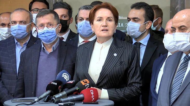 İYİ Parti Genel Başkanı Meral Akşener, Montr&ouml; Antlaşmasının tartışmaya a&ccedil;ılmasına